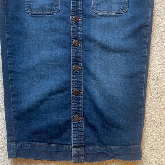 LIQUIDx Jeans Pencil Skirt - Picture 10 of 12